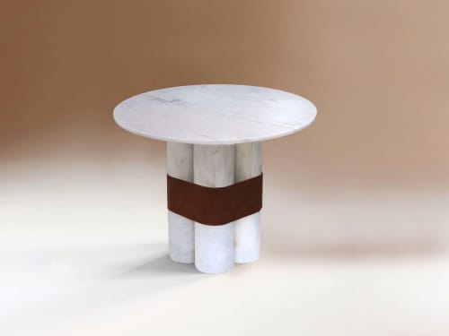 Axis Side Table | Tables by Dovain Studio. Item made of marble