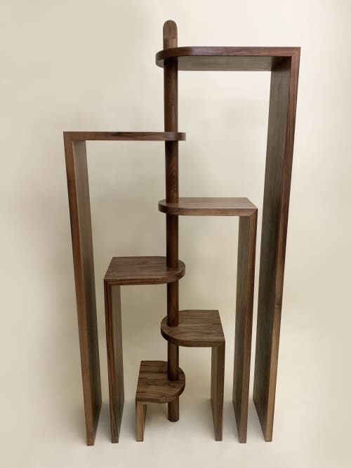 Plant shelf | Plant Stand in Plants & Landscape by In Element Designs. Item composed of walnut