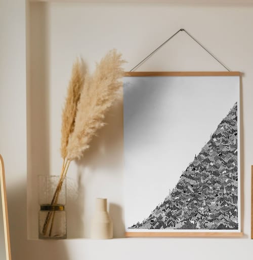 Sidescape | Prints by Chrysa Koukoura. Item composed of paper