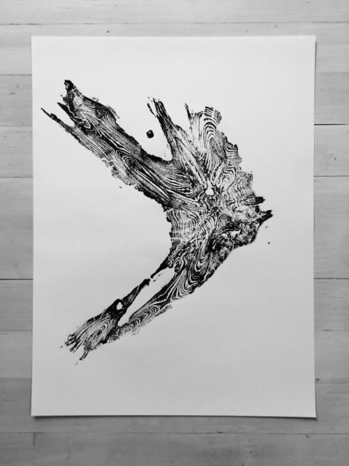 Glacier National Park Tree Roots | Prints by Erik Linton. Item composed of paper in rustic style