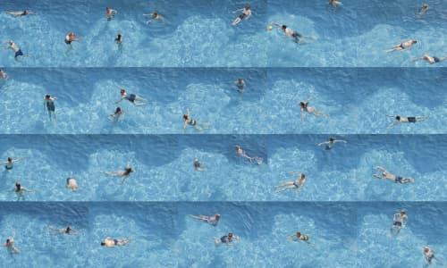 Swim #3: Song of the Sirens | Photography by Lisa Levine. Item made of paper compatible with contemporary style