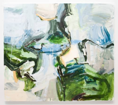 Wilder | Oil And Acrylic Painting in Paintings by Michael Rich. Item composed of canvas compatible with mid century modern and contemporary style
