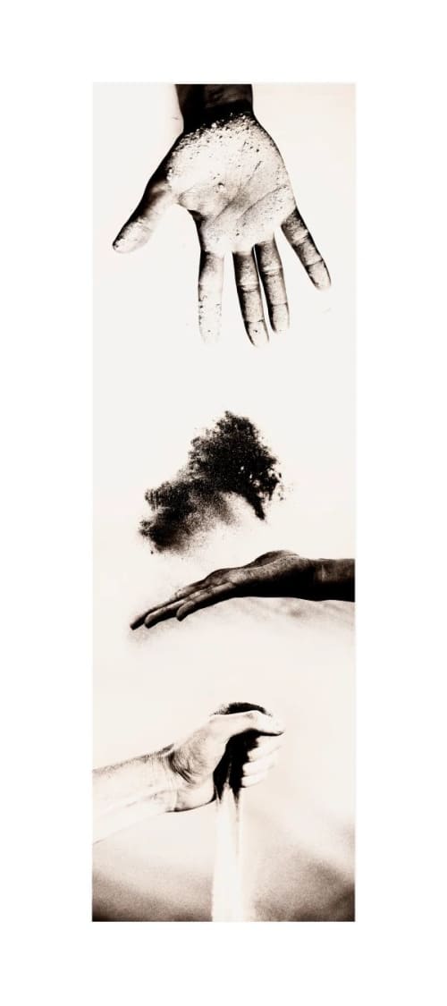 'Hand it to Me' limited edition print | Prints by Janet Botes. Item made of paper