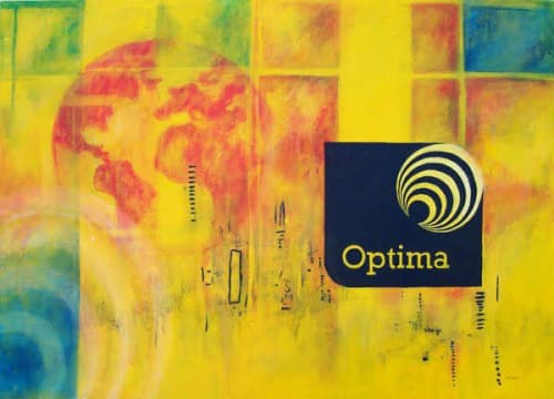 Optima commissioned painting | Oil And Acrylic Painting in Paintings by Janet Botes. Item composed of canvas and synthetic