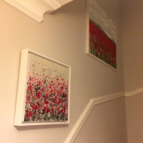 Paintings | Oil And Acrylic Painting in Paintings by Becca Clegg. Item made of synthetic
