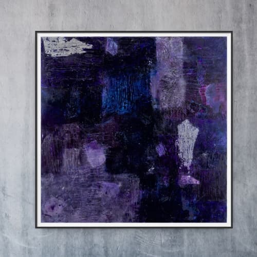 My Illusions and Delusions Float Away | Oil And Acrylic Painting in Paintings by Amanda Marko. Item composed of synthetic in contemporary or eclectic & maximalism style