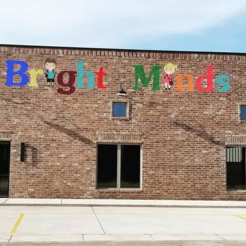 Bright Minds Preschool By Kaley Minich At Bright Minds Academy Amarillo Wescover Murals
