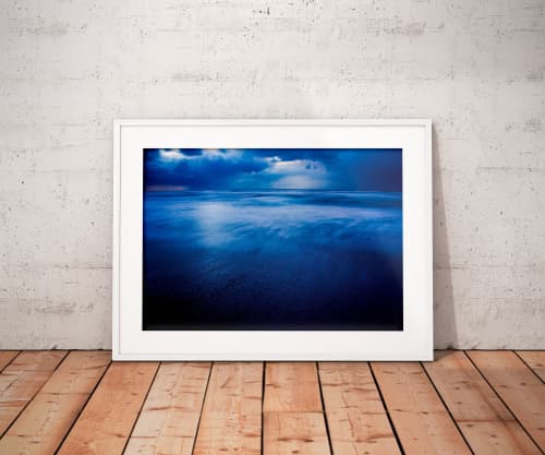 Winter storm over Sidni Ali beach II | Limited Edition Print | Photography by Tal Paz-Fridman | Limited Edition Photography. Item composed of paper in contemporary or country & farmhouse style