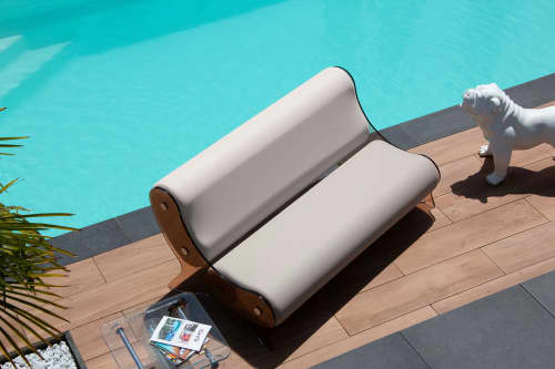KUUMO Design | Chaise Lounge in Couches & Sofas by KUUMO Design. Item made of fabric & steel compatible with contemporary and modern style