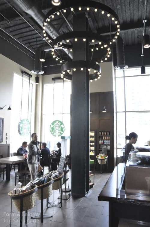 Lighting Fixture by Form & Reform at Starbucks, San Francisco
