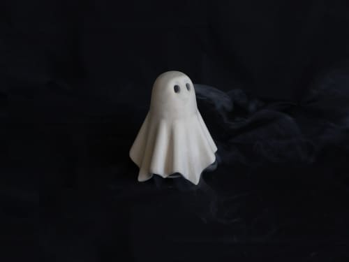 To Ghost | Ornament in Decorative Objects by Aman Khanna (Claymen)ˇ. Item made of stoneware