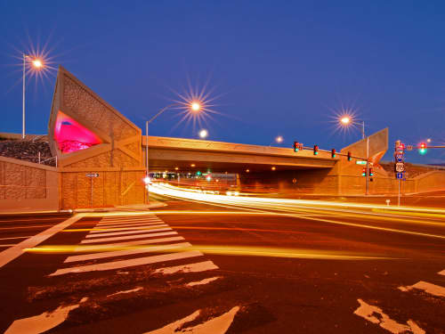 I-580/Meadowood Complex | Public Sculptures by Vicki Scuri SiteWorks | I-580 & Meadowood Mall Way, Reno, NV in Reno. Item composed of concrete