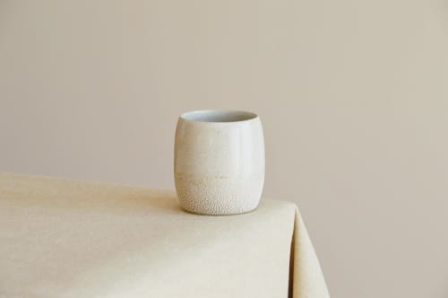 Rounded Tumbler - Made To Order | Cup in Drinkware by Elizabeth Bell Ceramics. Item composed of stoneware