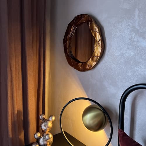 "Ropes" Arty Mirror | Decorative Objects by IRENA TONE. Item in minimalism or contemporary style
