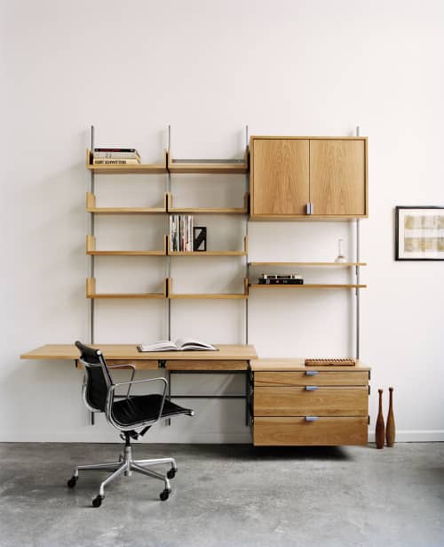 As4 Modular Furniture System | Shelving in Storage by Atlas Industries. Item made of wood with steel