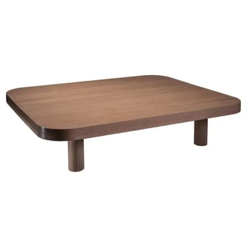 Madera Coffee Table | Tables by Aeterna Furniture. Item made of oak wood