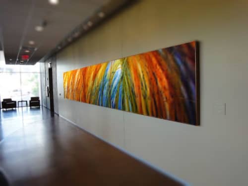 Season to Season | Oil And Acrylic Painting in Paintings by Michael Ireland | Van Andel Education Institute in Grand Rapids. Item composed of canvas