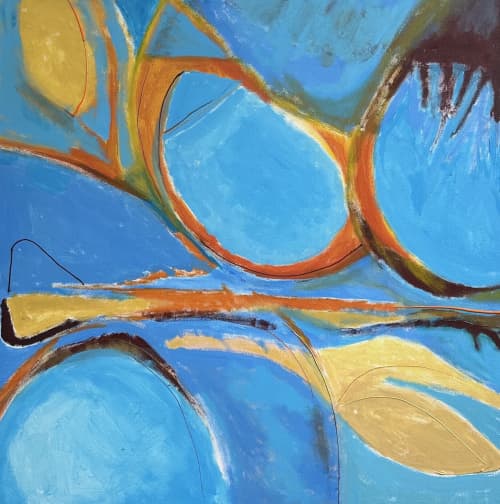 Claw | Oil And Acrylic Painting in Paintings by Beth Barry | The Carter Burden Gallery in New York. Item composed of canvas in contemporary style