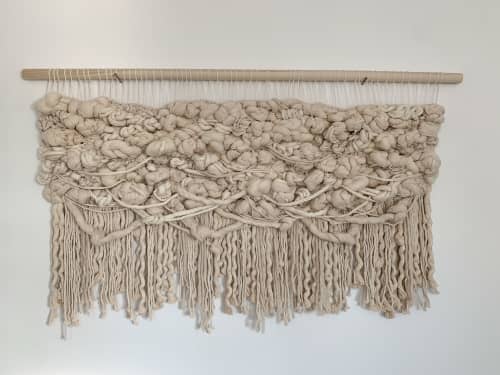 Wall sculpture tapestry "Unscripted" | Wall Hangings by Rebecca Whitaker Art
