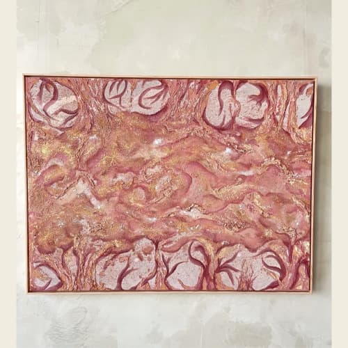 The Ever Evolving Heart | Oil And Acrylic Painting in Paintings by Elmira Lilic. Item composed of canvas