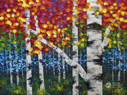 Jungle Fever | Oil And Acrylic Painting in Paintings by Melissa McKinnon | F2 Furnishings Calgary in Calgary. Item composed of canvas and synthetic