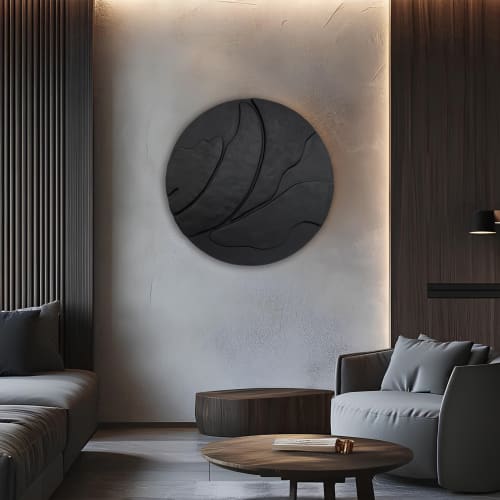 Minor Earth Endless Sky | Mixed Media by Julia Gorbunova. Item in contemporary or eclectic & maximalism style