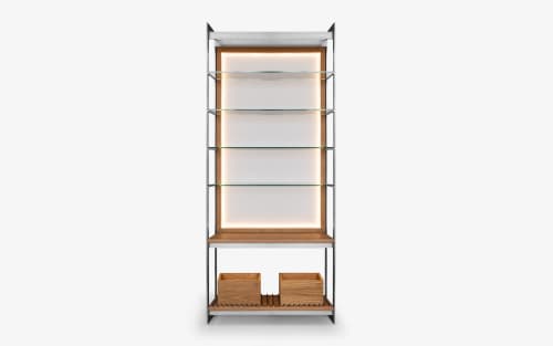 Burēdo Moku I Shelving and Storage Unit | Storage by LAGU. Item made of oak wood & metal compatible with modern style