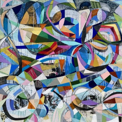 Let Me Count The Ways | Oil And Acrylic Painting in Paintings by Kim Shockley Karelson Art | Lenox Square in Atlanta