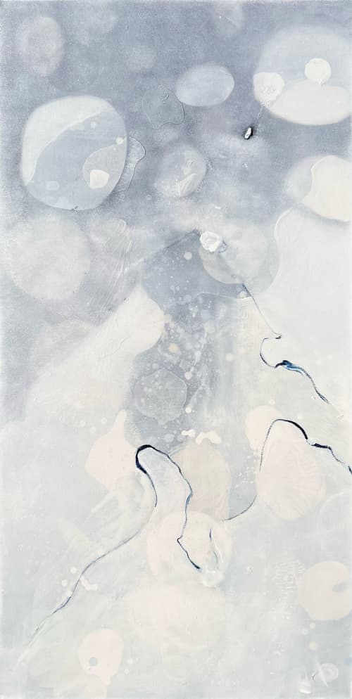 Light, Water & Time | Paintings by Joanna Cutri. Item made of canvas compatible with minimalism and contemporary style