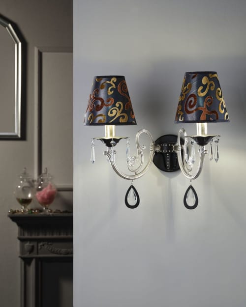 w9777-2 | Sconces by Gallo. Item composed of steel