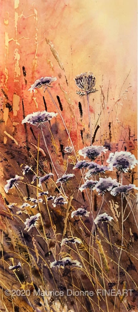Borderline Royalty 6 | Watercolor Painting in Paintings by Maurice Dionne FINEART. Item composed of paper