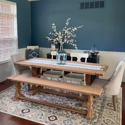 The Millington Table | Dining Table in Tables by TRH Furniture. Item composed of oak wood
