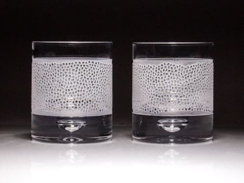 On the Rocks Tumbler Set | Cup in Drinkware by Carrie Gustafson. Item made of glass
