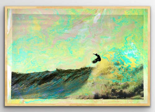 Stoke Mode Unleashed I Suminagashi Marbling & Photography | Photography by KMOK Art. Item composed of paper in boho or minimalism style