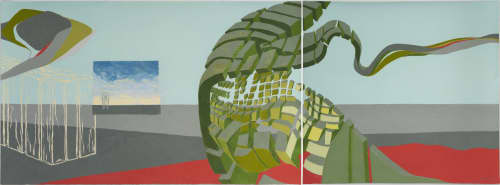 Portolla | Watercolor Painting in Paintings by Elvira Dayel. Item made of paper with synthetic