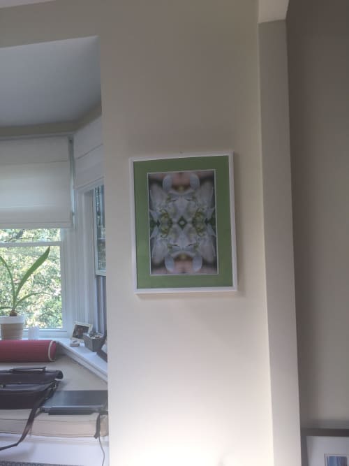 Commission using Bridal Bouquet, photographic design | Photography by Kate Wilson Fine Art. Item composed of paper