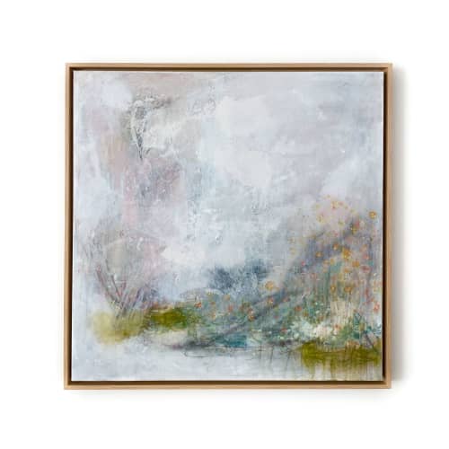 Lazy Days | Mixed Media in Paintings by El Løvaas. Item composed of canvas