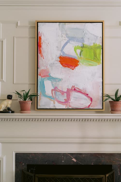 "Sea Island Sojourn” | Oil And Acrylic Painting in Paintings by Erin Donahue Tice Fine Art. Item made of canvas & synthetic