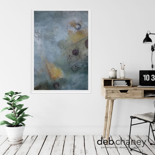 Deborah Eve Chaney | Mixed Media by Deb Chaney Contemporary Abstract Artist. Item composed of paper