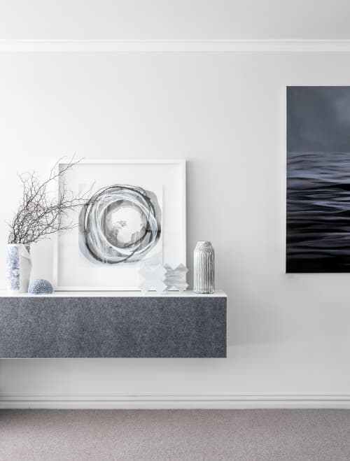 Lara Scolari Original Artwork Mono Series | Mixed Media by Lara Scolari | The Sebel Quay West Suites Sydney in The Rocks. Item composed of paper