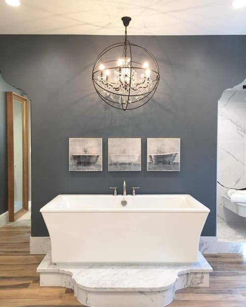 Haven Tubs  - tryptich set of 3 pieces | Photography by Shari Lyon Fine Art. Item made of paper