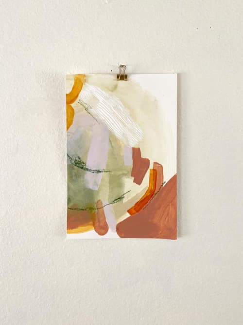 “solar flares” | Oil And Acrylic Painting in Paintings by Quinn Dimitroff. Item made of synthetic