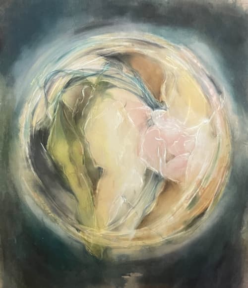 Dream: Numinous | Mixed Media in Paintings by Elizabeth Bryan Studio. Item compatible with contemporary style