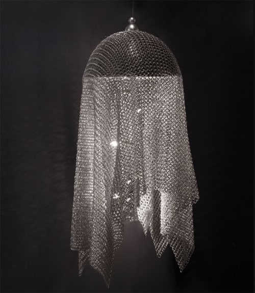 Gladiator Large | Pendants by F+M FOS - Anna Maria Fragiskos Bitros. Item made of metal compatible with mid century modern and modern style