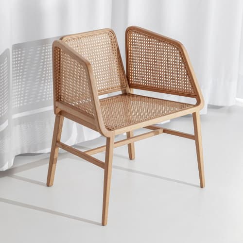 BEE chair | Armchair in Chairs by Porventura. Item composed of wood compatible with contemporary style