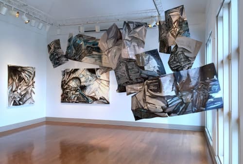 Transformations | Oil And Acrylic Painting in Paintings by Zahra Nazari Studios | Main Line Art Center in Haverford. Item made of canvas with aluminum