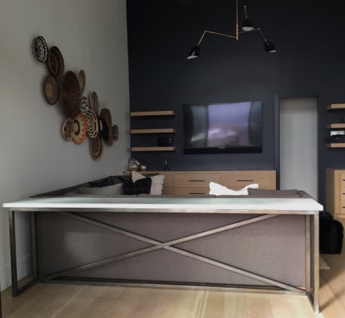 Hopkins Console | Console Table in Tables by Project Sunday. Item made of steel & concrete