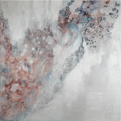 Le Grand Mystere | Paintings by Mishel Schwartz. Item composed of wood and synthetic