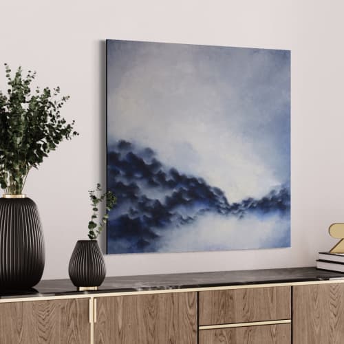 In a heartbeat | Mixed Media by Francesca Borgo. Item composed of aluminum compatible with minimalism and contemporary style