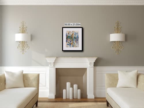 The Chateau | Mixed Media by Maurice Dionne FINEART